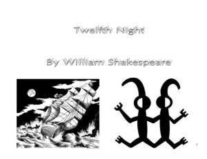 Twelfth Night text