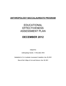 Anthropology, BA/BS - University of Alaska Anchorage