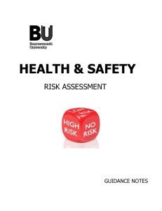 General Risk Assessment Guidance