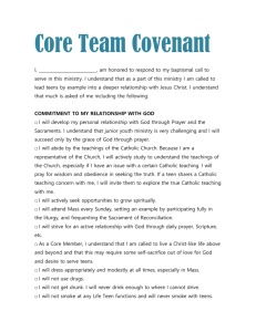Core Team Covenant
