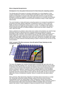 Silicon Integrated Nanophotonics
