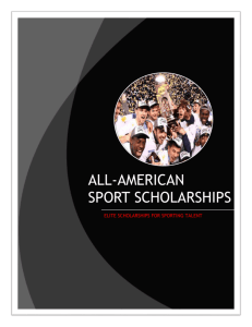 All-American Sport Scholarships