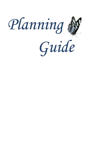 Open a Fillable and Printable Copy of The Planning Guide