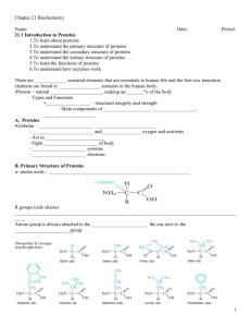 WS Ch 21 Biochemistry