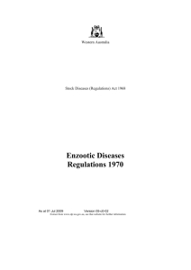 Enzootic Diseases Regulations 1970 - 05-c0-02