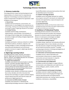 ISTE Standards for Technology Directors