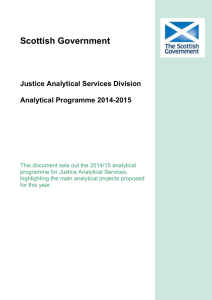 Section 1: About Justice Analytical Services