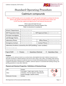 Cadmium compounds