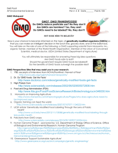 GMO Project 2014