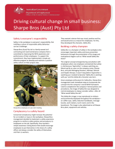 Driving Cultural Change in a small business