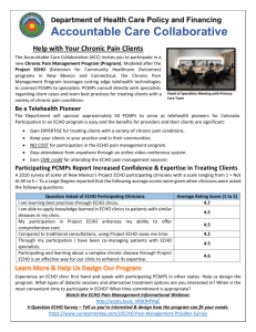 HCPF ACC Program ECHO Program Information Sheet