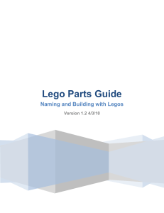 Lego Parts Guide - The University of Texas at Dallas