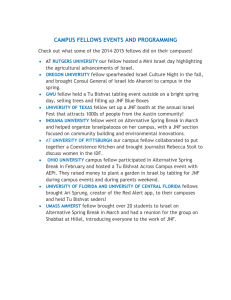 CAMPUS FELLOWs Events and programming