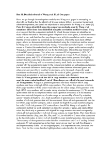 Box S1. Detailed rebuttal of Wang et al. PLoS One paper. Here, we