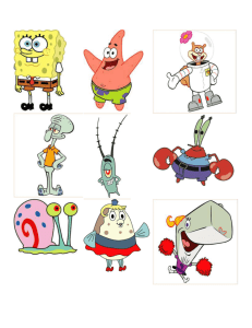 spongebob taxonomy