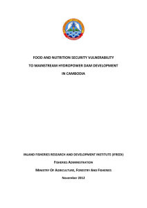 2012 Dams and Nutrition