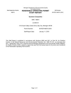 N6874 Staff Report 1-11-16 - Department of Environmental