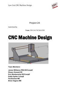 Low Cost CNC Machine Design - College of Engineering | SIU