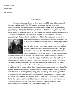 Psychoanalysis - Shepherd Webpages