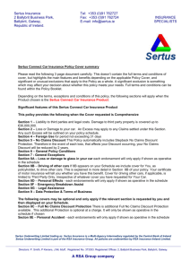 Sertus Connect Product Cover Summary