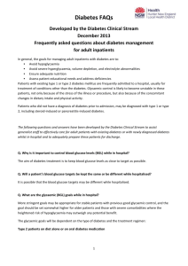 FAQs: Frequently asked questions about inpatient diabetes