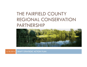 Strategic Action Plan - Fairfield County Regional Conservation