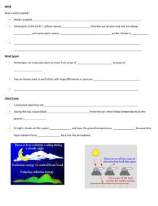 Wind & Clouds Guided Notes
