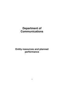 2015-16 Dept of Comms PBS - Department of Communications