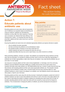Antibiotic Awareness Week - Fact Sheet