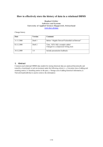 How to effectively store the history of data in a relational - HSR-Wiki