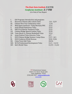 2014 EAI Year End Report - East Asia Institute | The University of