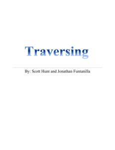 Traversing Report
