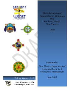 Community Vulnerabilities by Hazard - San Juan County