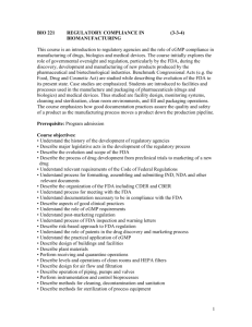 Bio 221 Regulatory Compliance