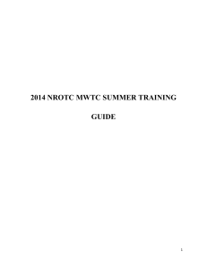 nrotc 2011 summer training mountain warfare training center