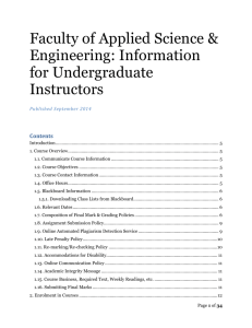 Information for Undergraduate Instructors (pdf)