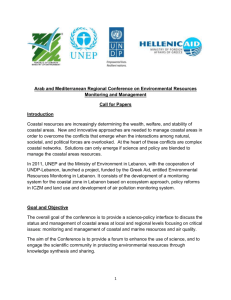 Call for Papers - Environmental Resource Monitoring in Lebanon