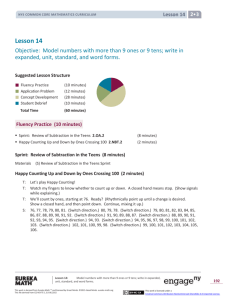 Grade 2 Mathematics Module 3, Topic E, Lesson 14