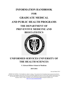 2015-2016 - Uniformed Services University of the Health Sciences
