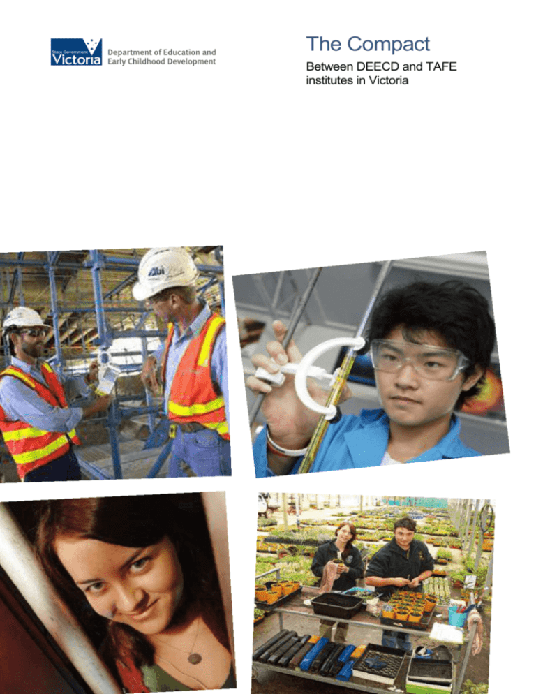 The TAFE Compact Department Of Education And Early Childhood