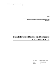 Data Lifecycle Models and Concepts v13