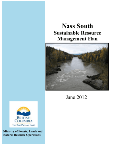 Nass South Sustainable Resource Management Plan