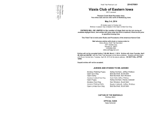 4 - Vizsla Club of Eastern Iowa