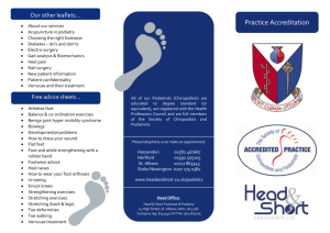 Practice Accreditation - The Head & Short Group