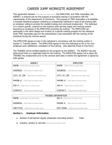 Career Jump Worksite Agreement 062614