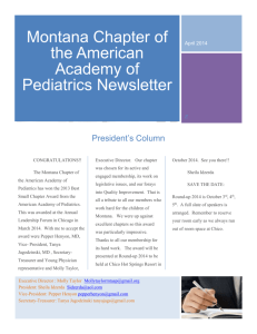 Read More - Montana Chapter of the American Academy of Pediatrics
