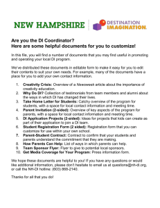 2014 Coordinator Forms - NH