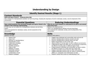 UBD STAGE 1 TEMPLATE – Science example