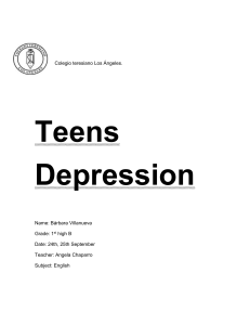 What Causes Adolescent Depression?