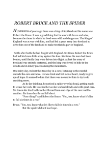 robert bruce and the spider hundreds